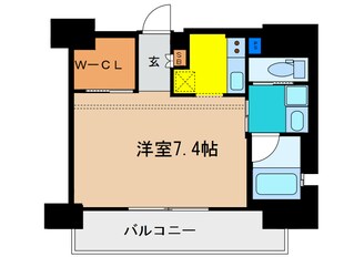 レジュールアッシュ梅田ＷＥＳＴの物件間取画像